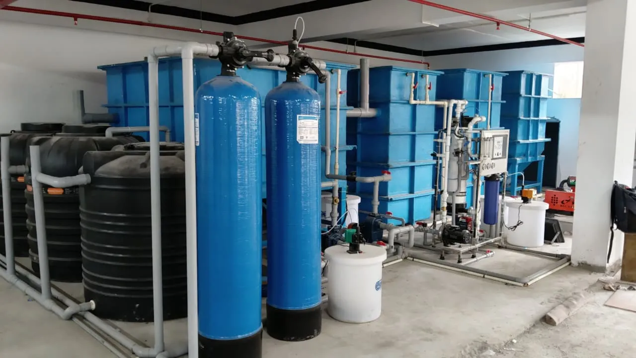 STP with FRP Tanks